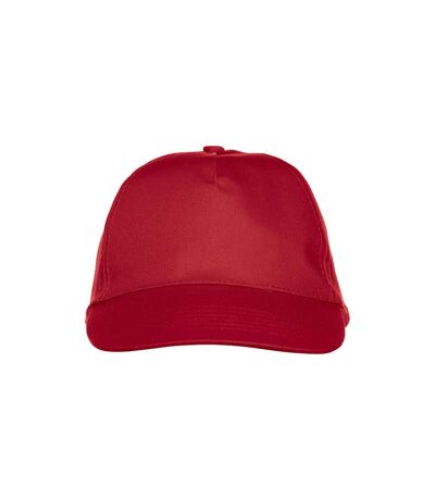 Clique Unisex Adult Texas Cap (Red) - UTUB239