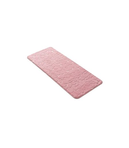 Tapis de Bain Ricochet 50x120cm Rose Poudré