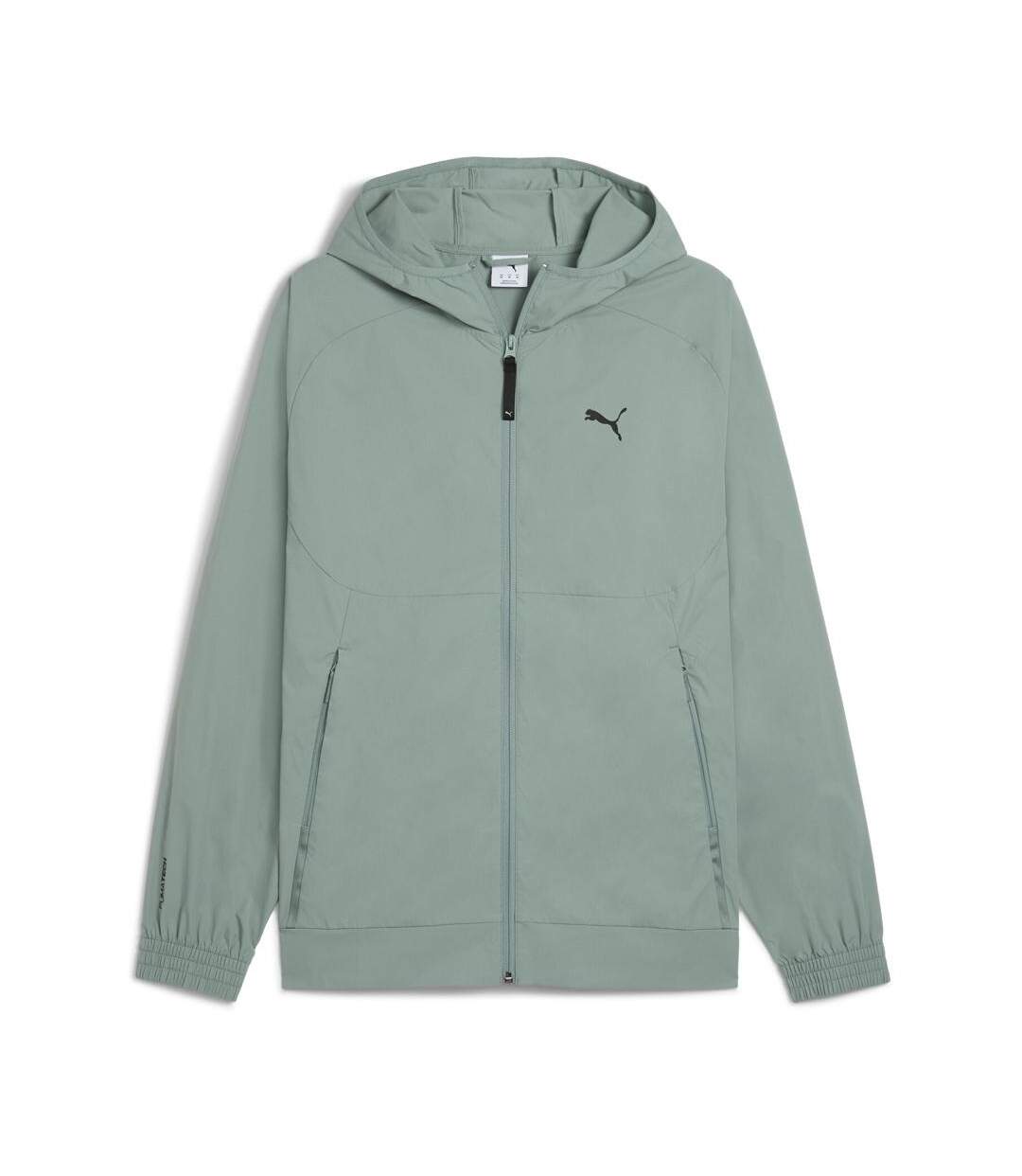 Sweat zippé vert homme puma pumatech-1