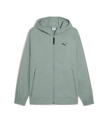 Sweat zippé vert homme puma pumatech