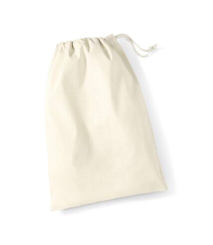 Westford Mill Cotton Stuff Bag - 8 fl oz To 10 Gal (Natural) (XS) - UTBC1220