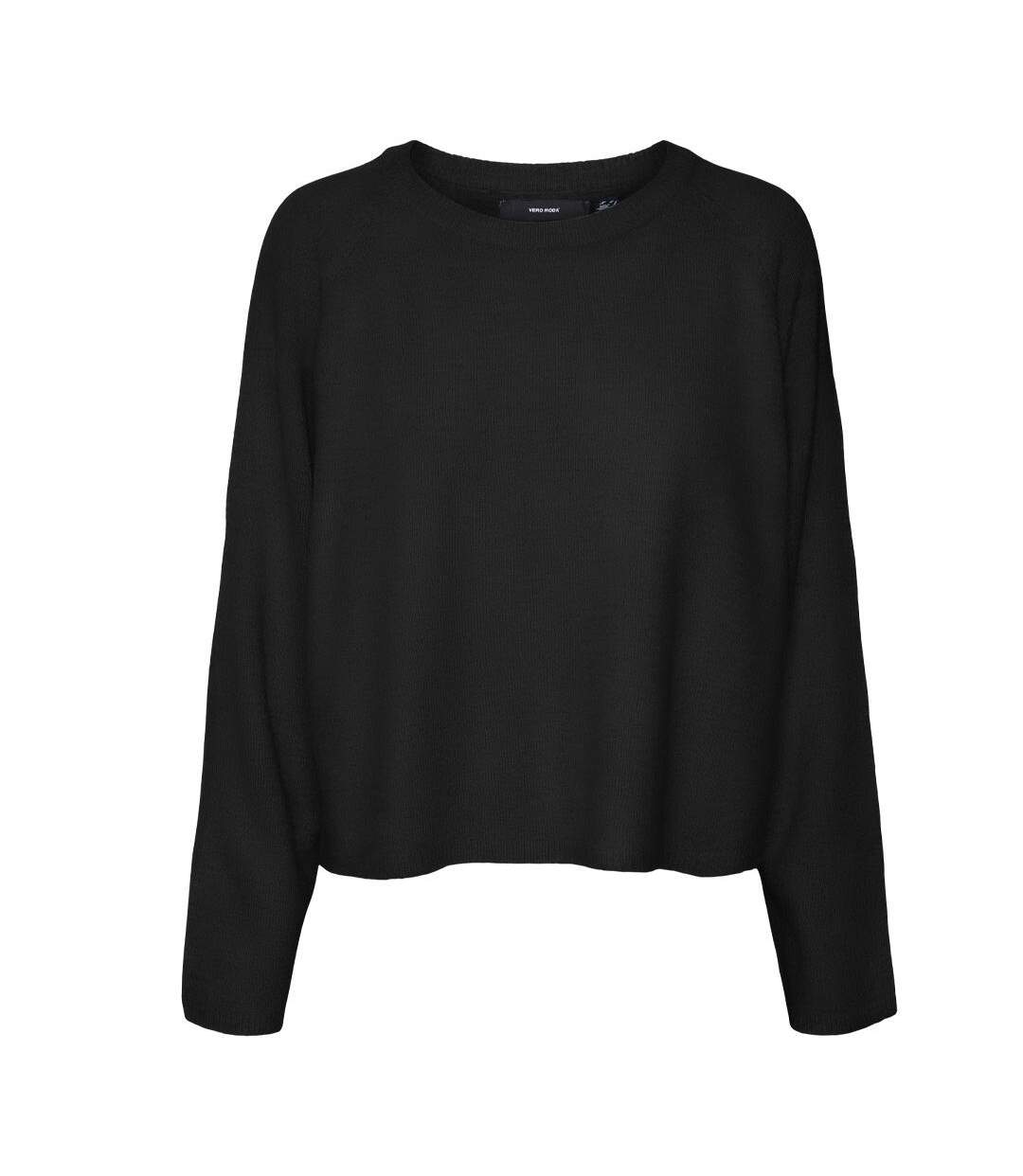Pull noir femme vero moda jupiters-1