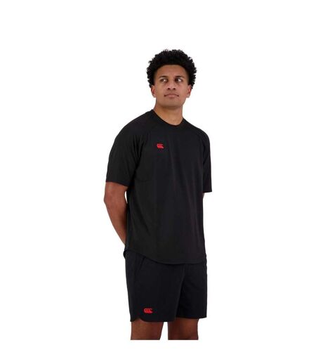 Mens Everest T-shirt Black Canterbury