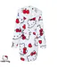 Womens/ladies 3d Ears Fleece Robe White Red Black Hello Kitty-3