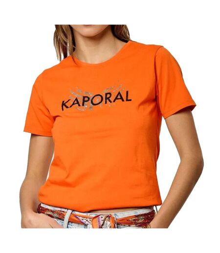 T-shirt orange femme kaporal eloae - m