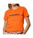 T-shirt orange femme kaporal eloae - m-1