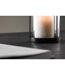 Lanterne Design en Verre Flora 25cm Noir-5