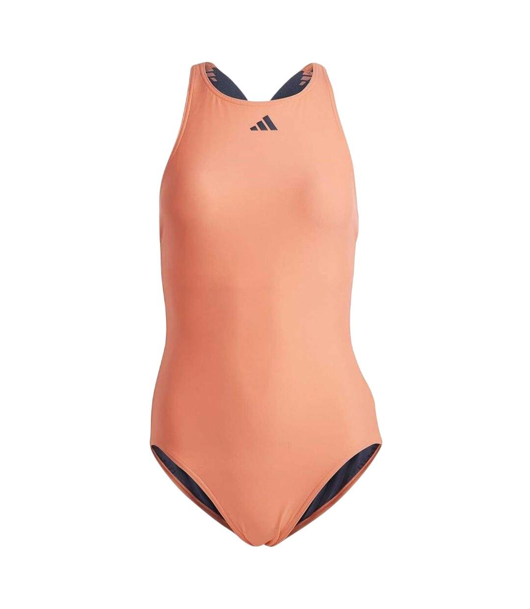 Maillot De Bain 1 Pièce Femme Corail Bleu Marine Adidas-3
