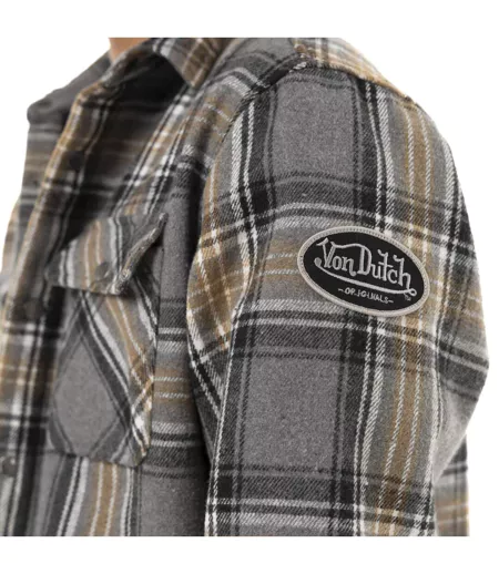Surchemise homme en flanelle à carreaux Pepper Vondutch