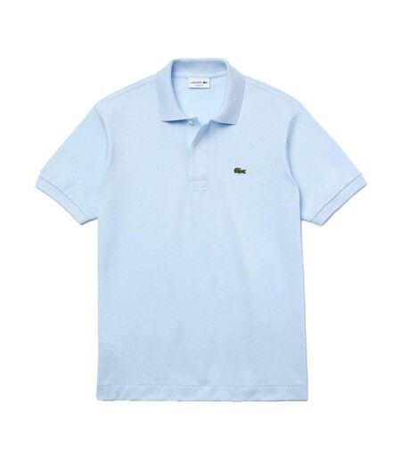 Mens Classic Short-sleeved Polo Shirt Light Blue Lacoste