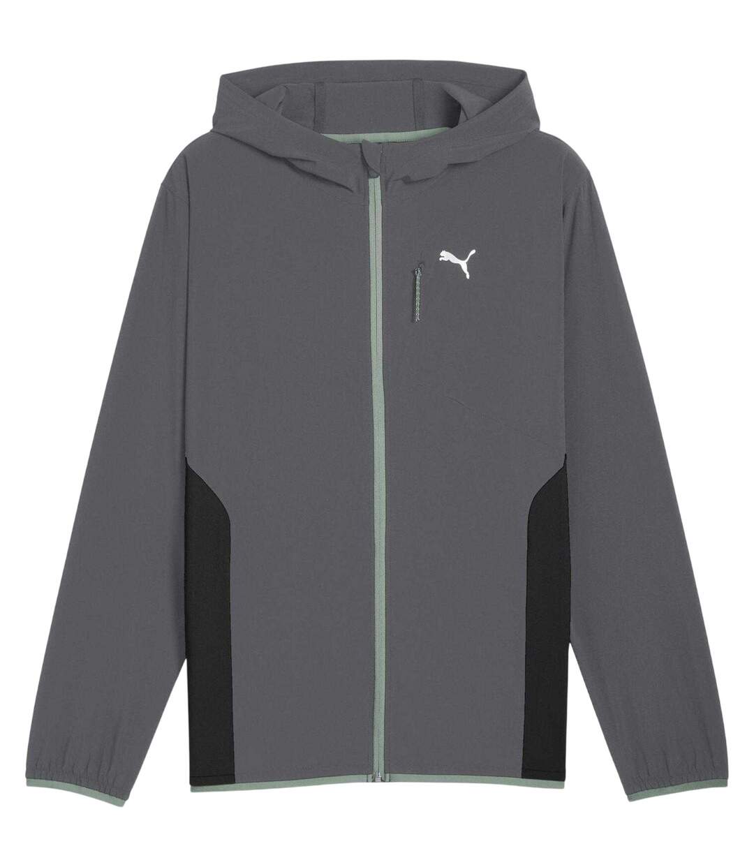 Mens Flex Woven Sport Tracksuit Dark Grey Puma-1