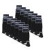 12 Pack Mens Bamboo Sports Socks | Reinforced Heel & Toe Breathable Socks-2