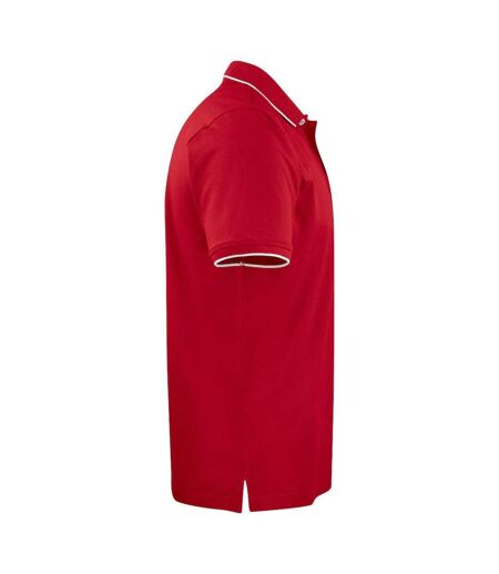 Polo Greenville Homme Rouge James Harvest
