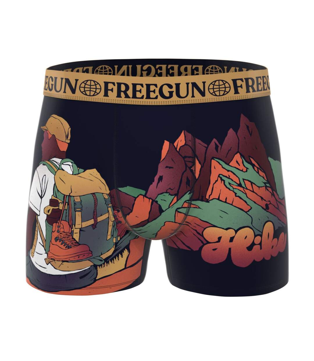 Lot de 5 boxers homme Retro Summer Freegun-5