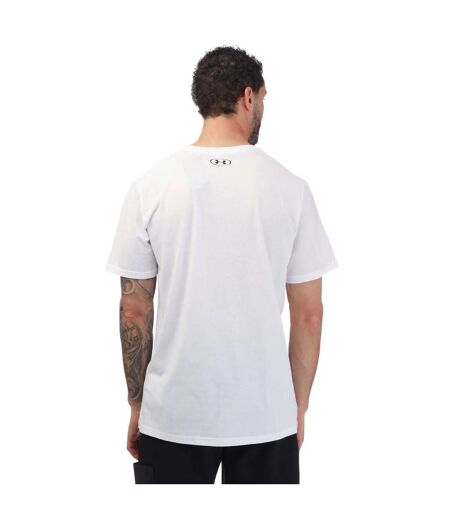 T-shirt manches courtes gl foundation homme blanc Under Armour