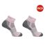 Pack Of 2  Mens Merino Wool Ankle Socks  Lilac Grey Salomon-1