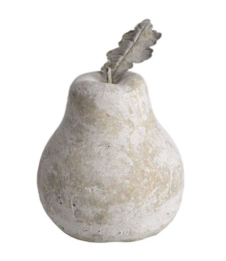 Distressed stone pear medium white Hill Interiors