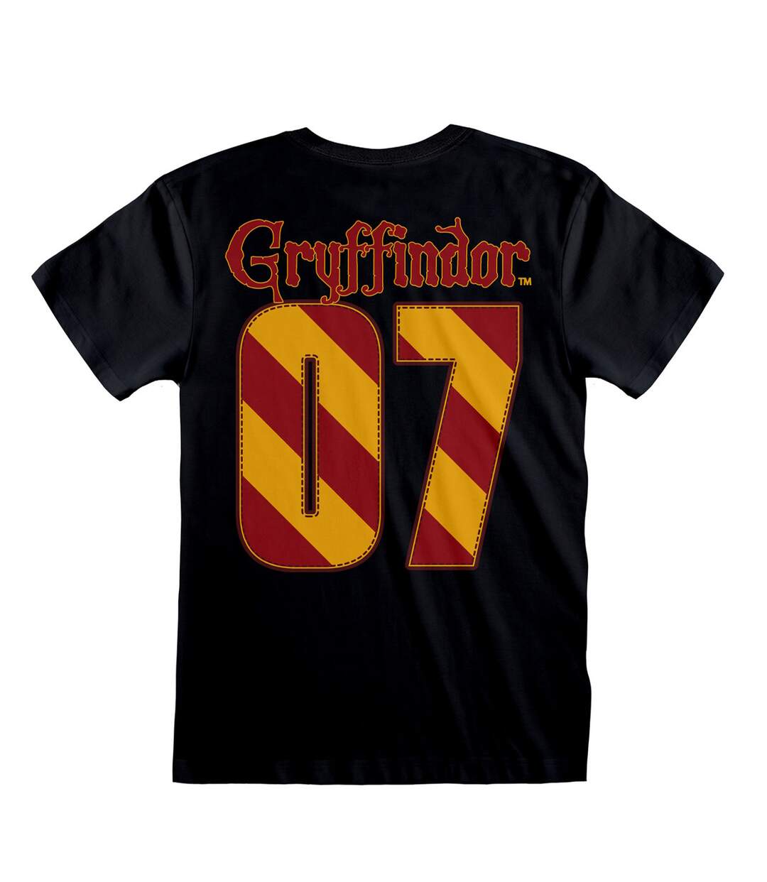 T-shirt quidditch adulte noir Harry Potter-2