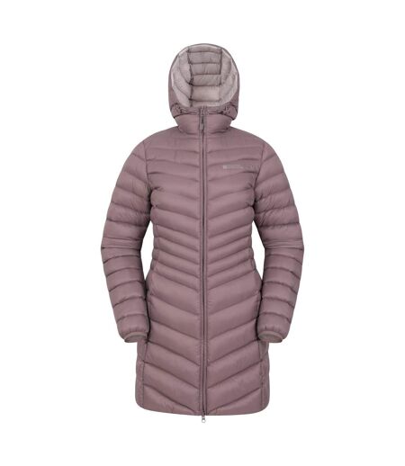 Mountain Warehouse Womens/Ladies Florence Long Padded Jacket (Rose) - UTMW1053