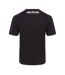 Mens New Zealand Rugby Crew Neck Regular T-shirt Black KooGa-2
