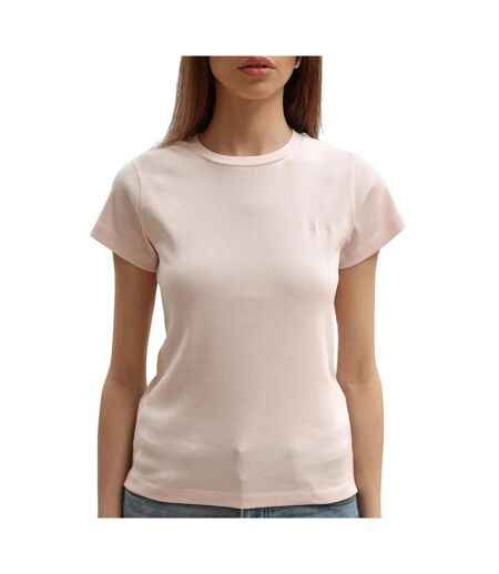 T-Shirt rose pale femme pepe jeans pl506037