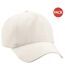 Lot de 2  casquettes de baseball adulte naturel Beechfield