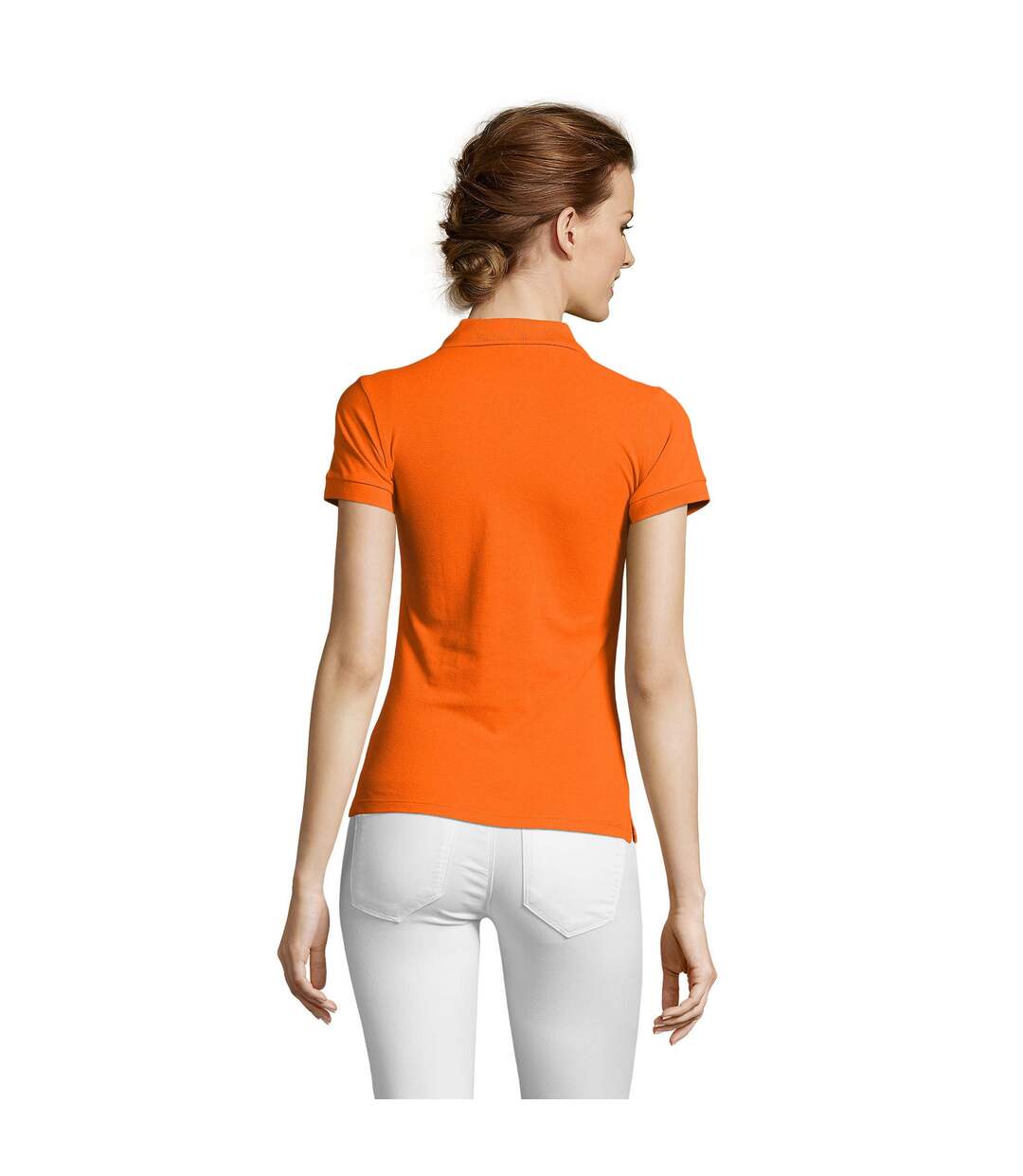 Polo People Femme Orange SOLS-2