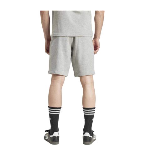 Short Motif/style Trèfle Essentials Homme Gris Chiné Adidas