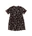 Womens/ladies Pirate Smock Dress Black The Goonies-2
