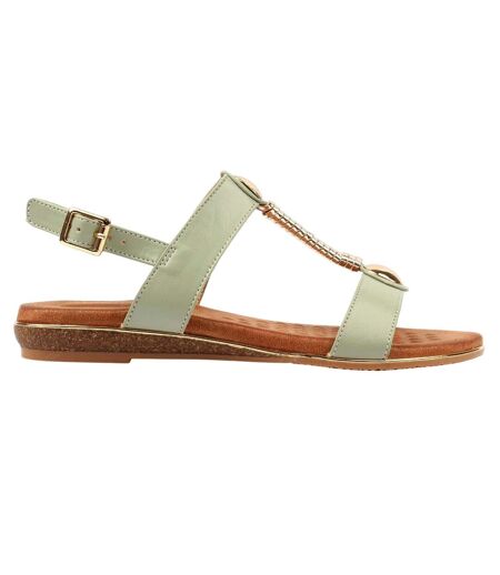 Sandales Renoir Femme Vert Sauge Lunar