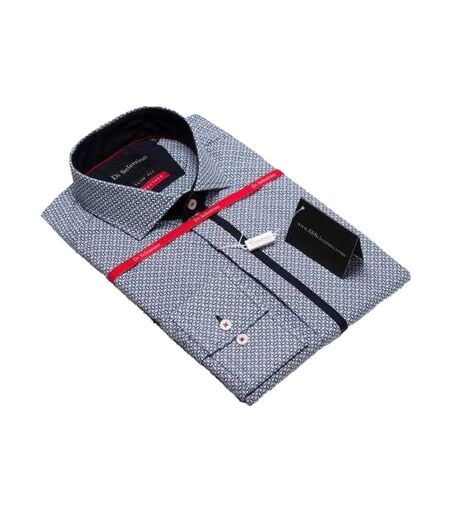 Chemise Moscow Homme Bleu Noir Di Selentino