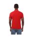 Polo Manches Courtes Homme Rouge Blanc Aquascutum-3