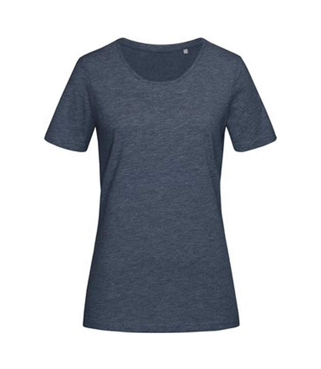 Womens/ladies lux t-shirt dark denim Stedman