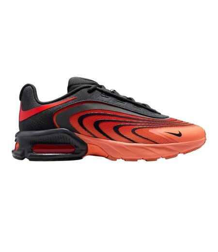 Mens Air Max Fire Lace Up Shoes Orange Grey Nike