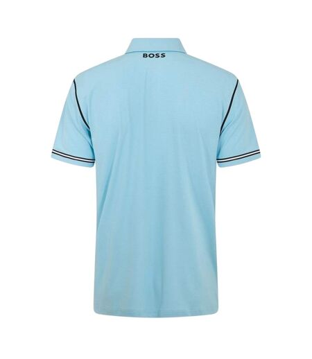 Polo Paddytech Goc Homme Bleu Pastel Boss