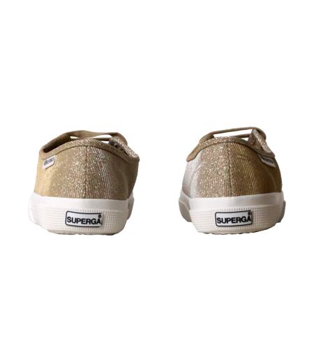 Basket à Lacets Superga Jersey Lame Leggera