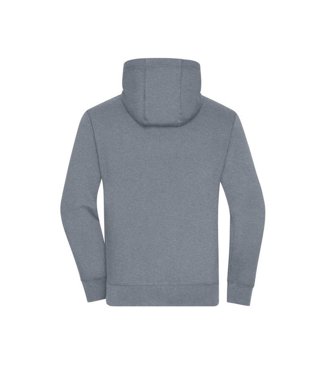 Veste À Capuche Lifestyle Homme Gris Chiné Bleu Marine James And Nicholson-2