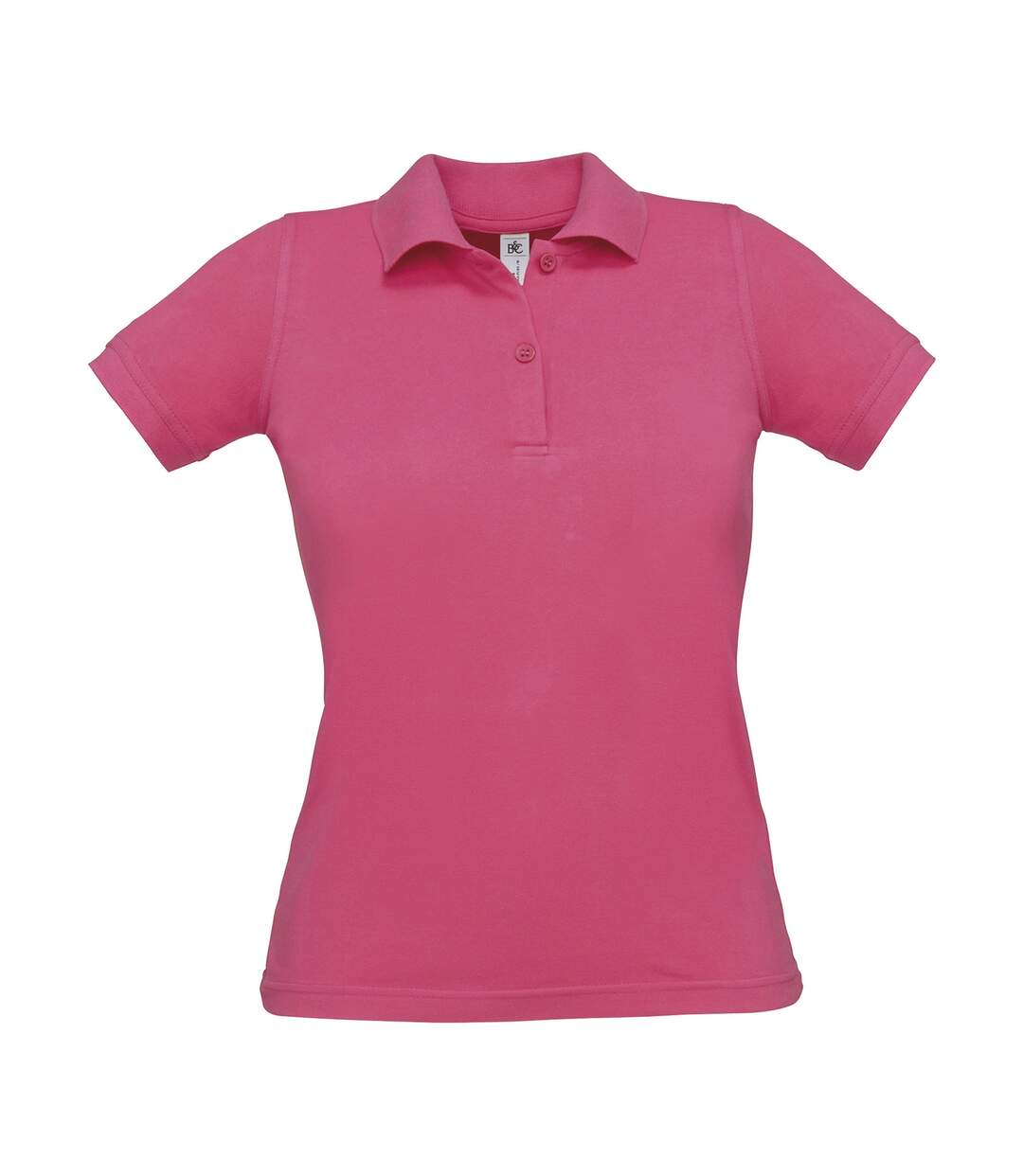 Polo manches courtes - femme - PW455 - rose fuchsia-2