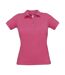 Polo manches courtes - femme - PW455 - rose fuchsia