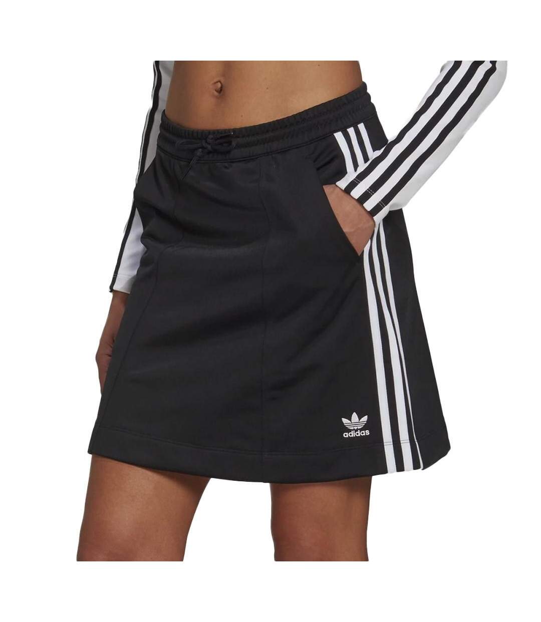 Jupe Noir/Blanc Femme Adidas Skirt H37774 - 14A-1