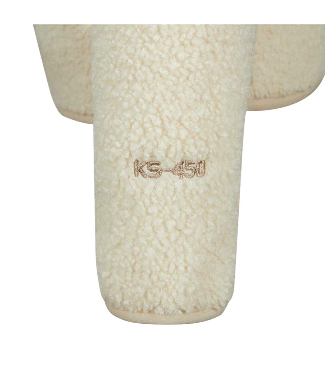 Womens/ladies Tundra Sherpa Fleece Lightweight Hooded Jacket Cream Karrimor-4