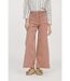Pantalon coton cropped flare JOULIA-1