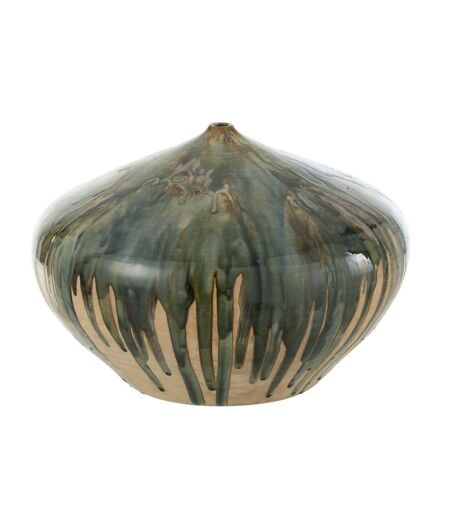 Vase en Céramique Peinture 36cm Vert