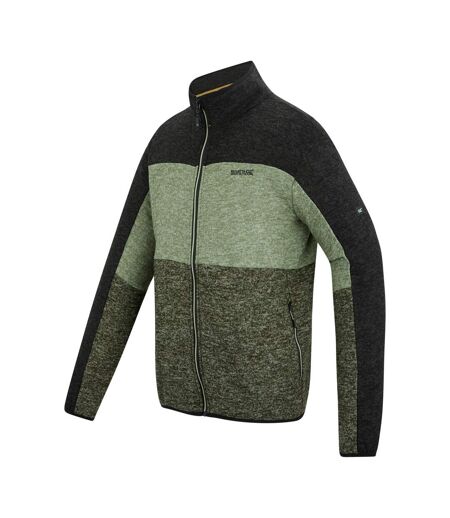 Haut Polaire Elram Homme Kaki Foncé Vert Pâle Noir Regatta