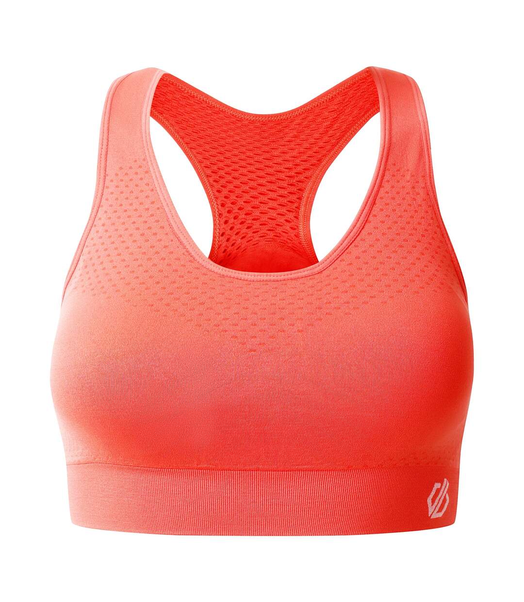 Brassière de sport dont sweat it femme pêche foncée Dare 2B-1