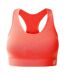 Brassière de sport dont sweat it femme pêche foncée Dare 2B-1