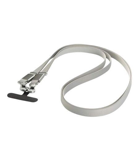 Recycled Pet Cross Body Lanyard Grey XD Xclusive