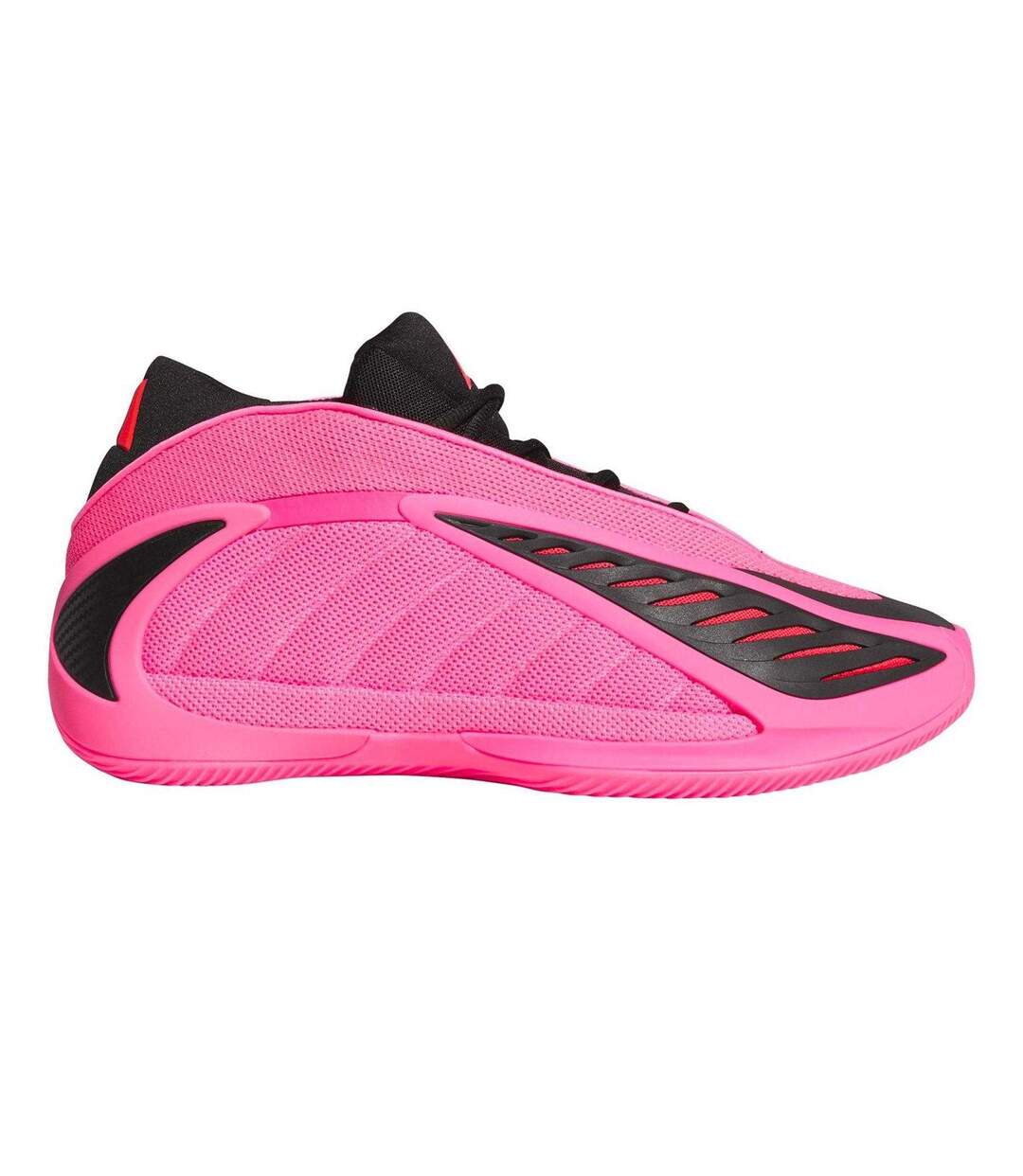Mens Anthony Edwards Mesh Trainers Pink Black Adidas-1