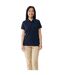 Womens/ladies yosemite pique polo shirt navy Iqoniq-3