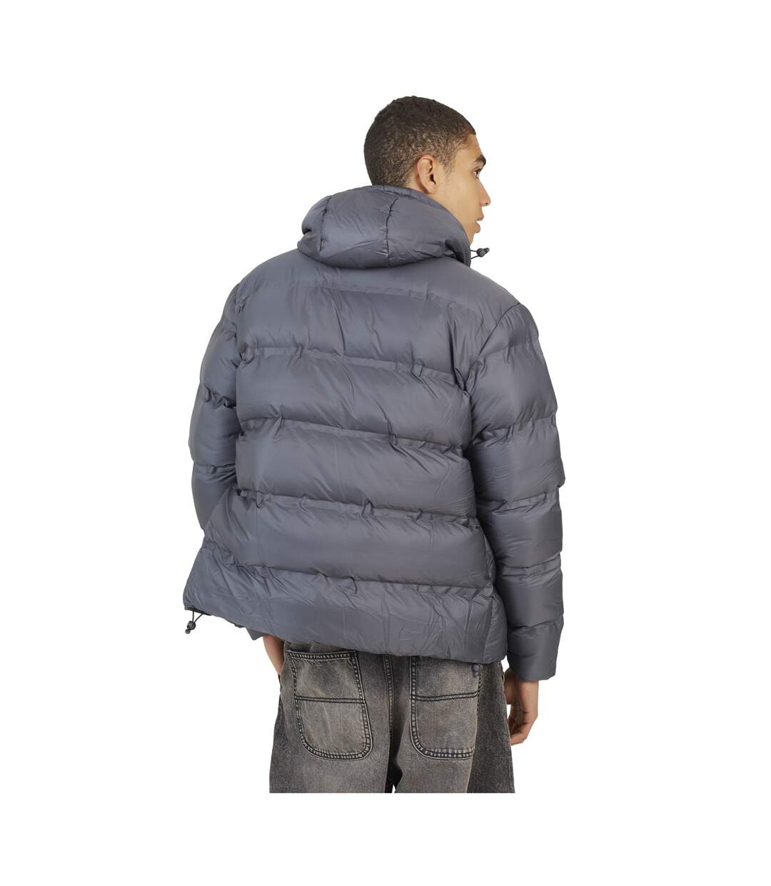 Doudoune Matelassée Homme Gris Brave Soul-2